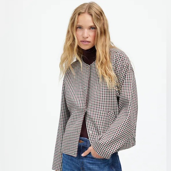 NWOT MADEWELL Suiting Bomber Jacket - Picture 3 of 9